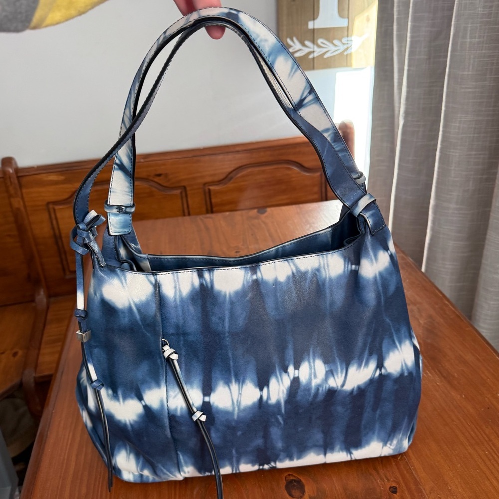 Vince Camuto Blue Tie-Dye Tania Bag